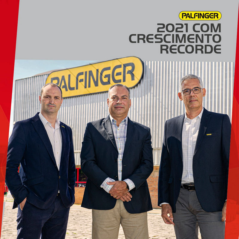 PALFINGER encerra 2021 com crescimento recorde de 70%